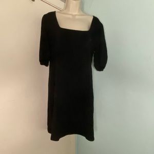 Black alone dress with 3/4 sleeve